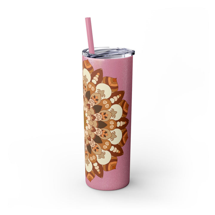 Mandala Skinny Tumbler - 20oz - Hot/Cold Mug - Blululi