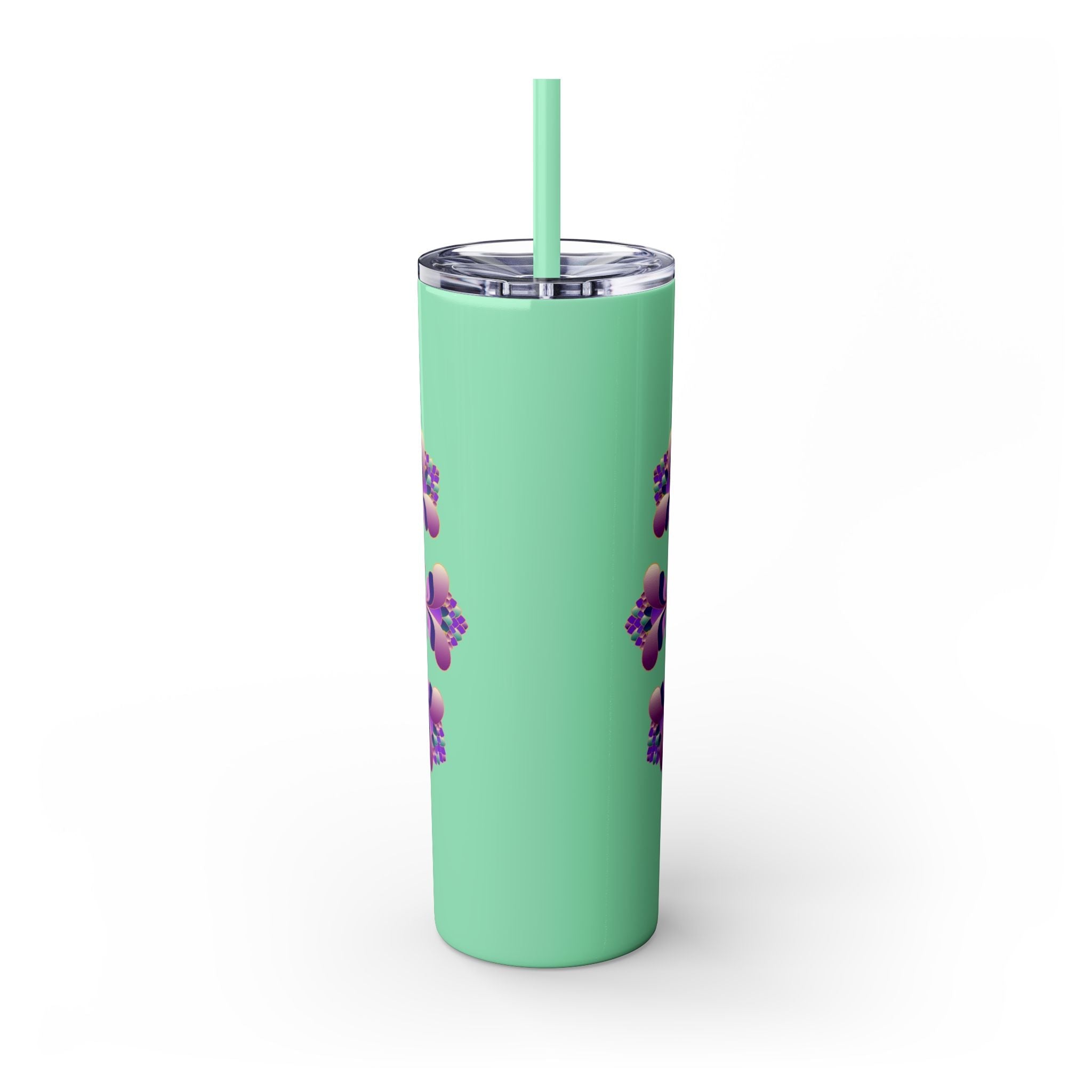 Mandala Skinny Tumbler - Hot & Cold Drinks Mug - Blululi