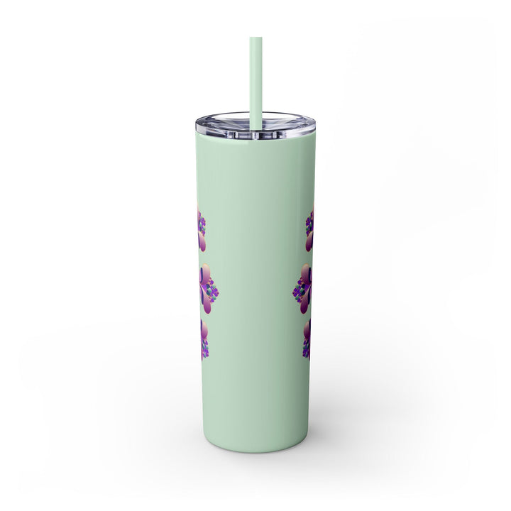 Mandala Skinny Tumbler - Hot & Cold Drinks Mug - Blululi