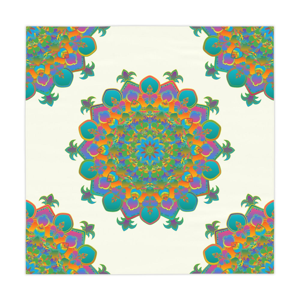 Mandala Tablecloth - Colorful & Intricate Design Home Decor - Blululi