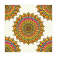Mandala Tablecloth - Vibrant Floral Design Home Decor - Blululi