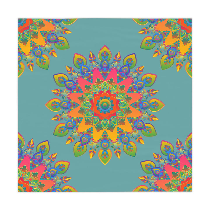 Mandala Tablecloth - Vibrant & Intricate Home Decor - Blululi