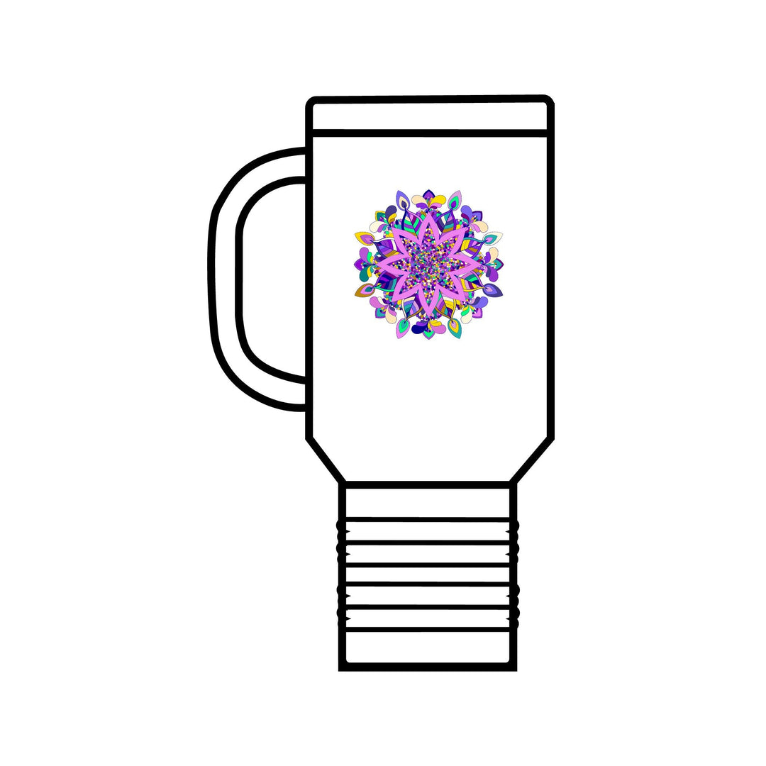 Mandala Travel Mug Mug - Blululi