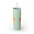 Mandala Tumbler - Colorful, 20oz Skinny, Hot/Cold Mug - Blululi