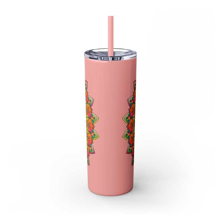 Mandala Tumbler - Colorful Art | Hot/Cold 20oz Mug - Blululi