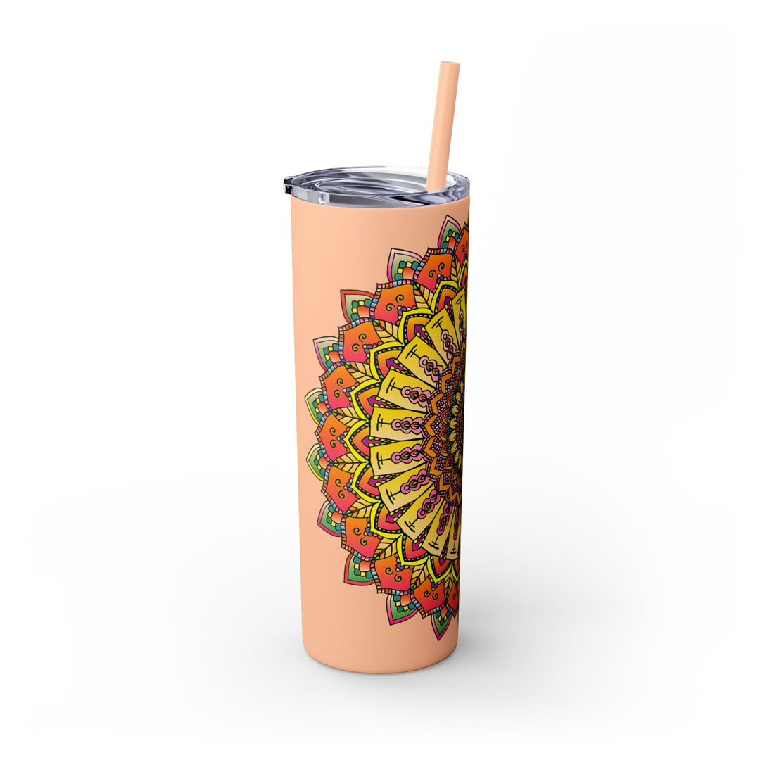 Mandala Tumbler - Colorful Art | Hot/Cold 20oz Mug - Blululi