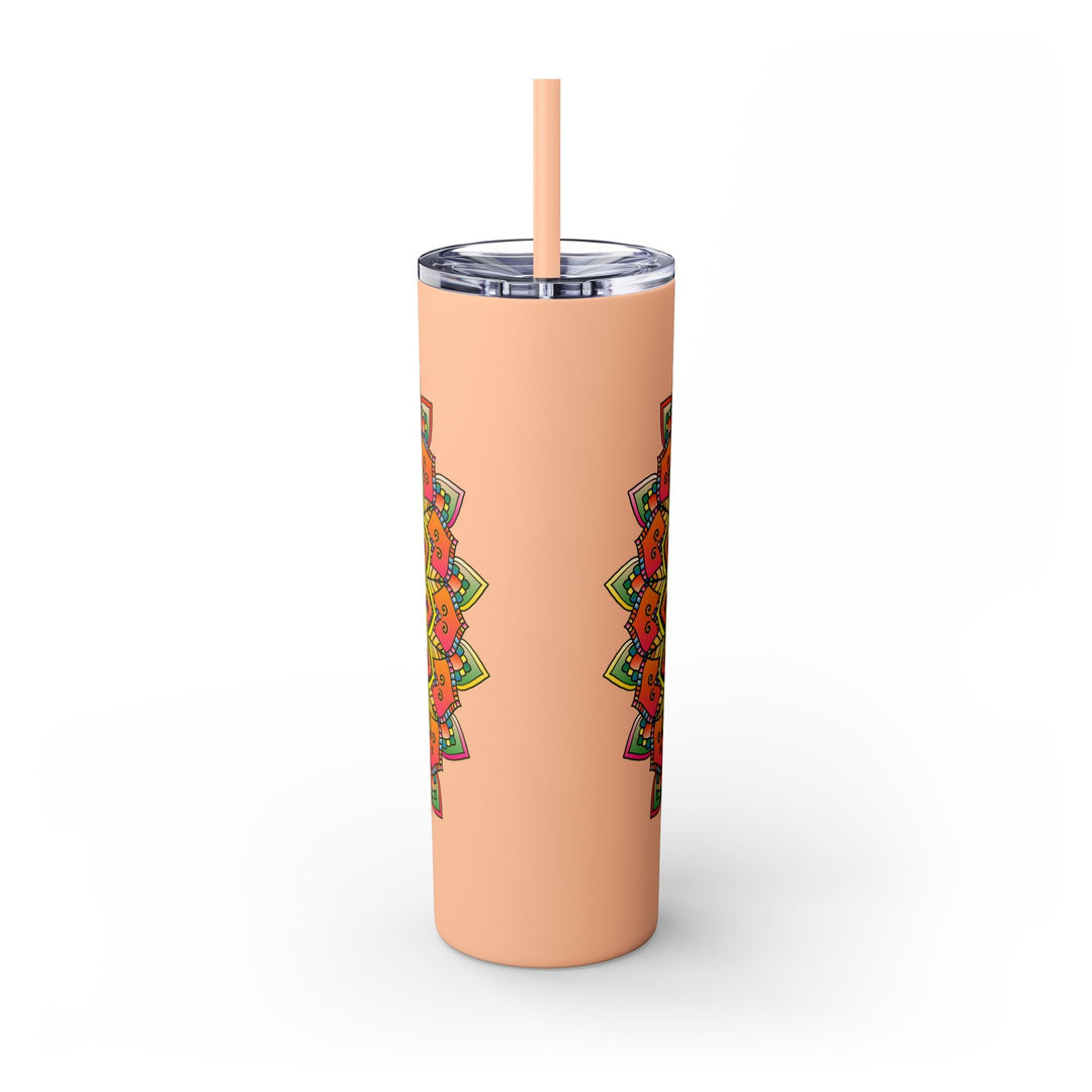 Mandala Tumbler - Colorful Art | Hot/Cold 20oz Mug - Blululi