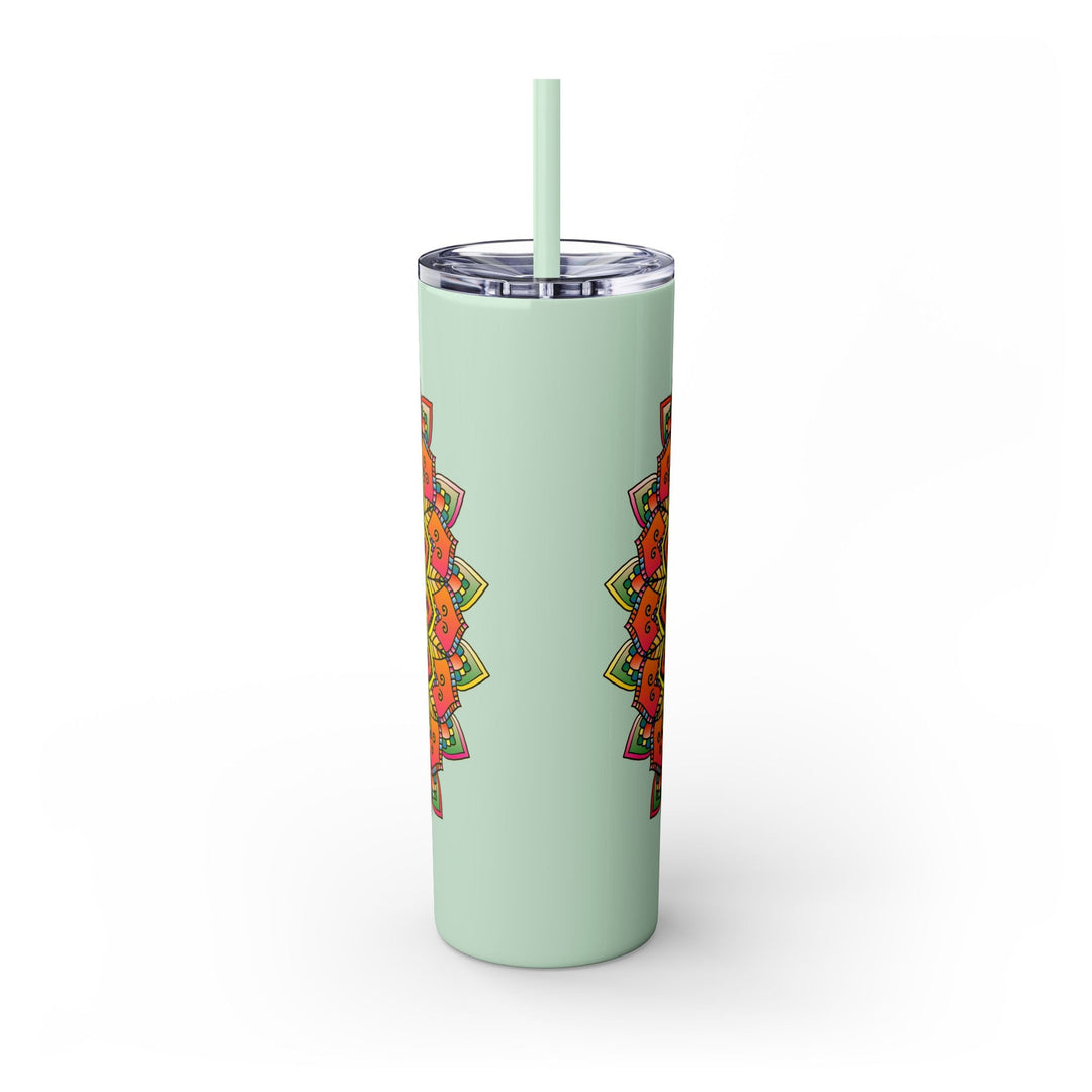 Mandala Tumbler - Colorful Art | Hot/Cold 20oz Mug - Blululi