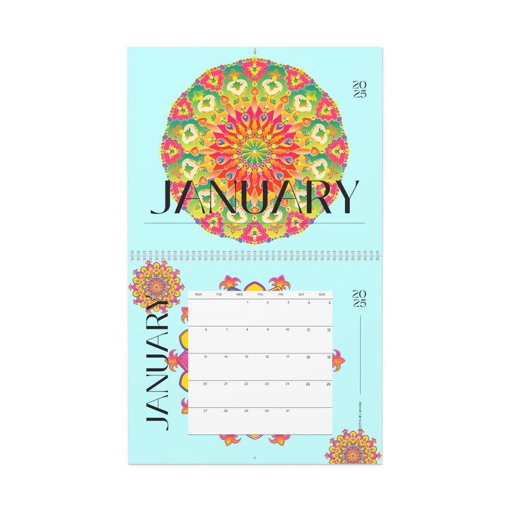 Mandala Wall Calendar Calendar - Blululi