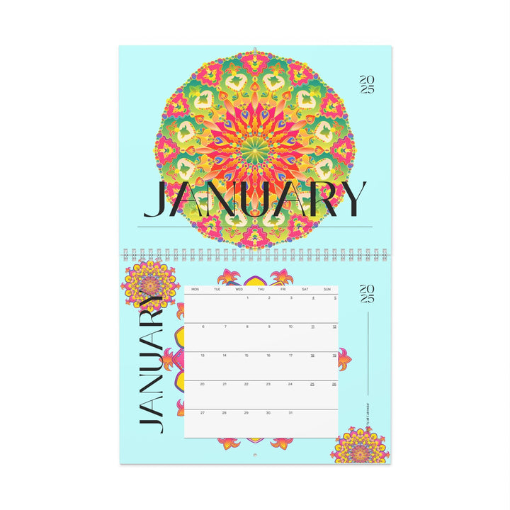 Mandala Wall Calendar Calendar - Blululi