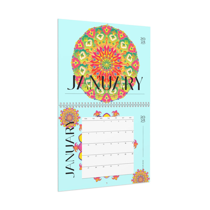 Mandala Wall Calendar Calendar - Blululi