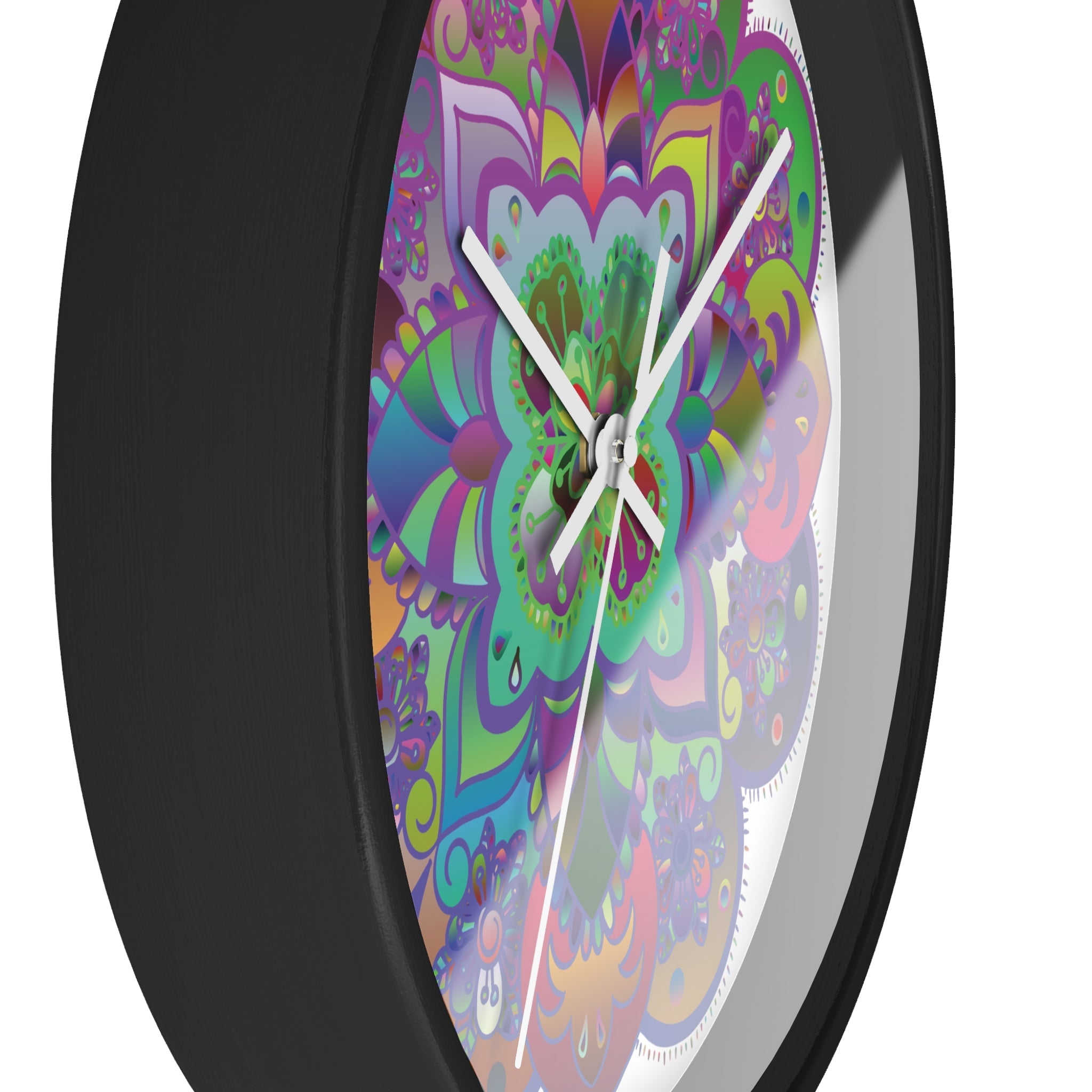 Mandala Wall Clock Home Decor - Blululi