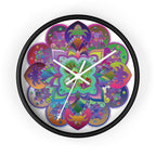Mandala Wall Clock Home Decor - Blululi