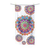 Mandala Yoga Towel - Colorful Meditation Mat Home Decor - Blululi