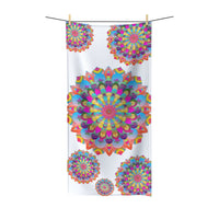 Mandala Yoga Towel - Colorful Meditation Mat Home Decor - Blululi