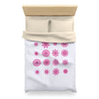 Microfiber Duvet Cover Mandala Art Drawn by Hand - Mandala on Light Lavender background - Blululi