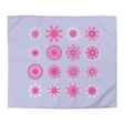 Microfiber Duvet Cover Mandala Art Drawn by Hand - Mandala on Medium Lavender background - Blululi