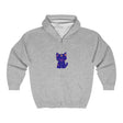 Mystical Blue Cat Watercolor Hoodie - Pet Lover Gift Hoodie - Blululi