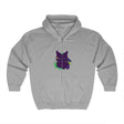 Mystical Cat Watercolor Hoodie Hoodie - Blululi