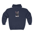 Mystical Kitten Hoodie - Black Cat Design Hoodie - Blululi