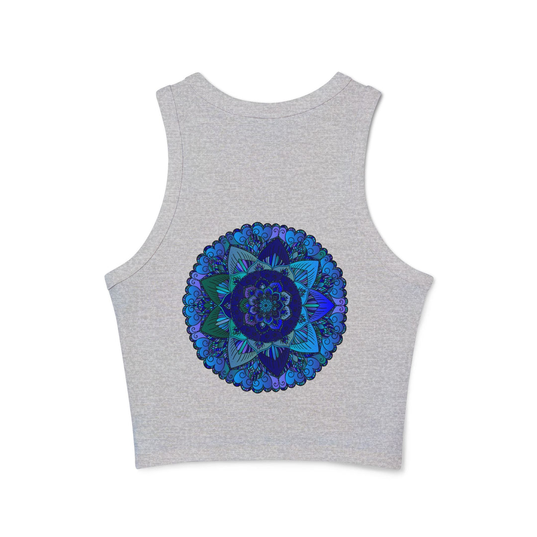 Mystical Mandala Racerback Tank Top Tank Top - Blululi