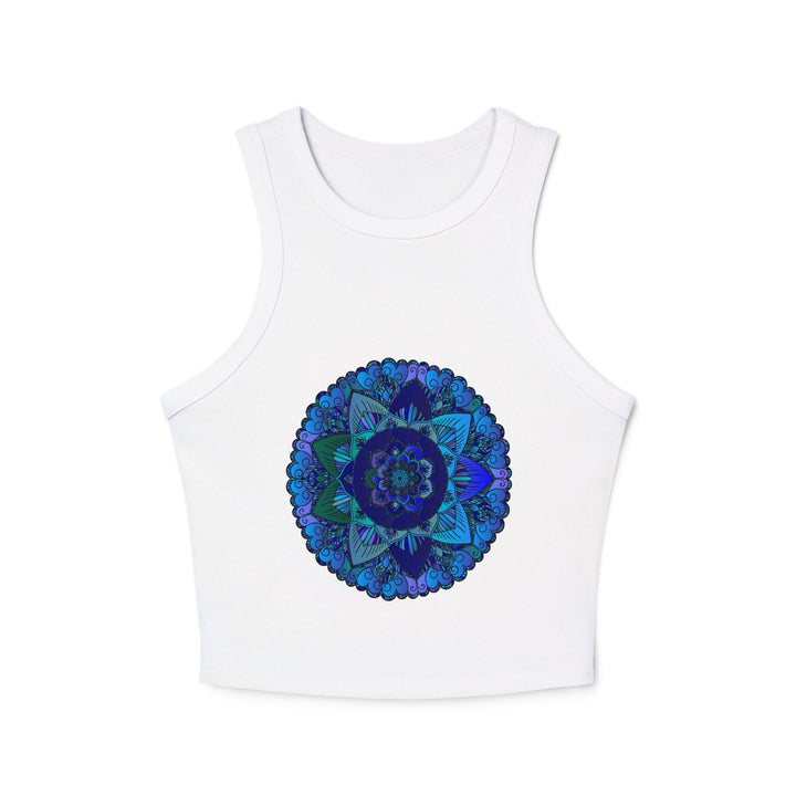 Mystical Mandala Racerback Tank Top Tank Top - Blululi