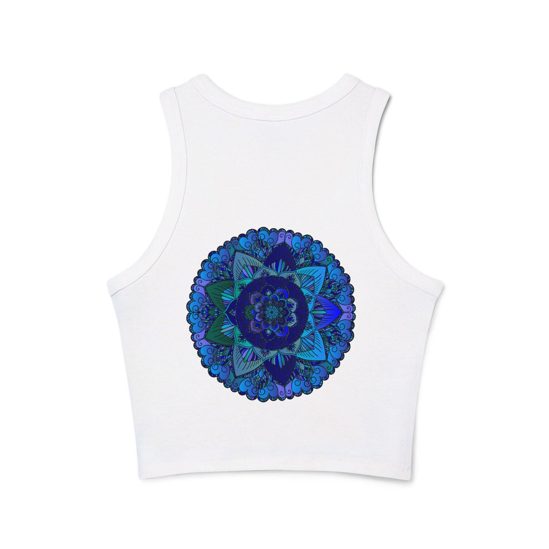 Mystical Mandala Racerback Tank Top Tank Top - Blululi