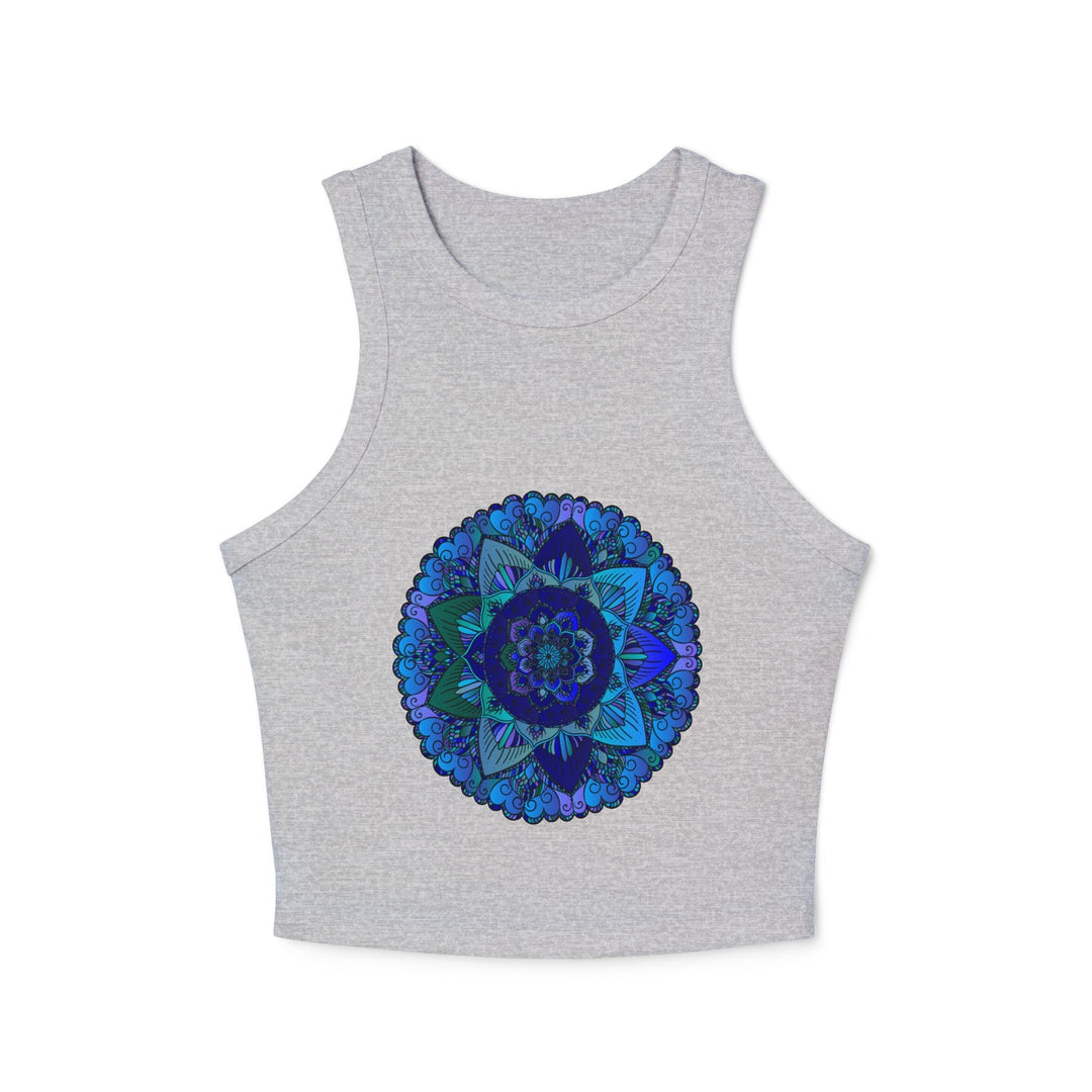 Mystical Mandala Racerback Tank Top Tank Top - Blululi