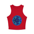 Mystical Mandala Racerback Tank Top Tank Top - Blululi