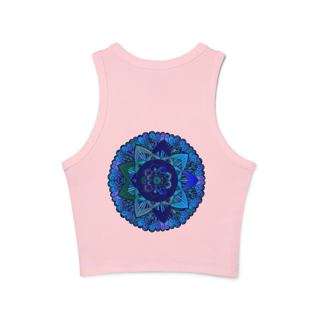 Mystical Mandala Racerback Tank Top Tank Top - Blululi