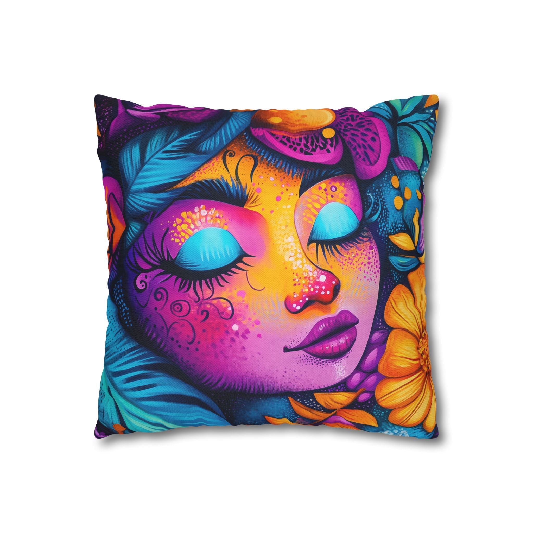 Nature Inspired Girl Pillowcase Home Decor - Blululi