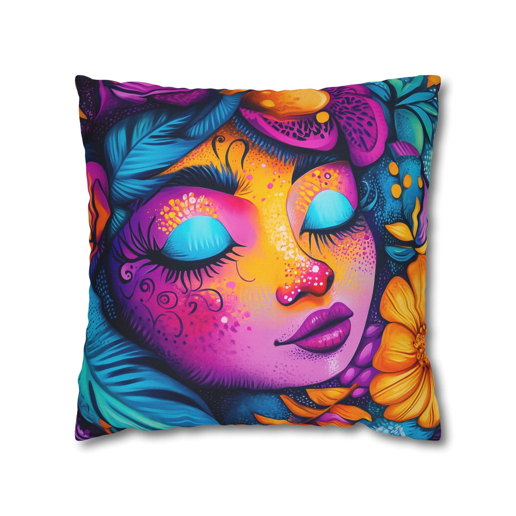 Nature Inspired Girl Pillowcase Home Decor - Blululi