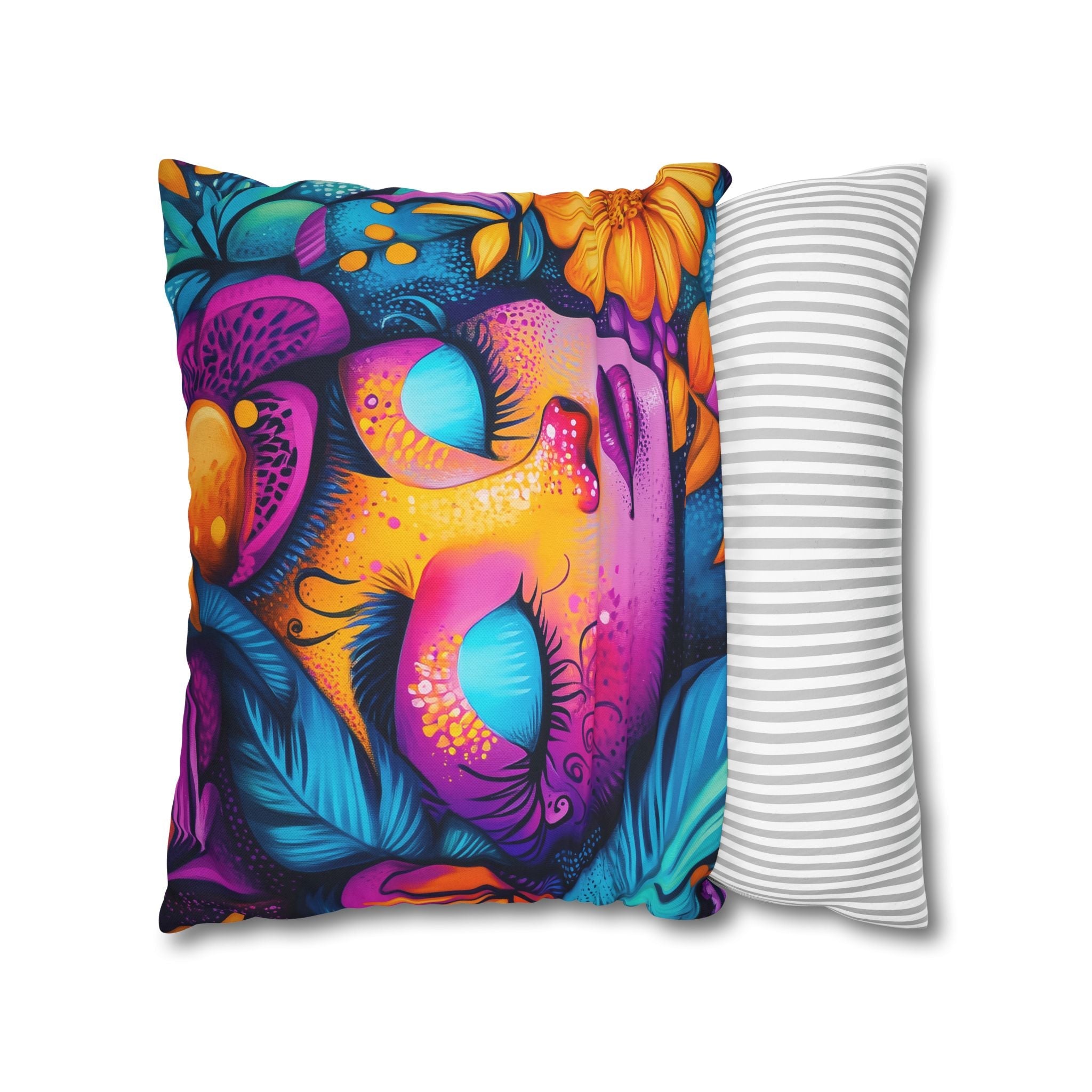 Nature Inspired Girl Pillowcase Home Decor - Blululi