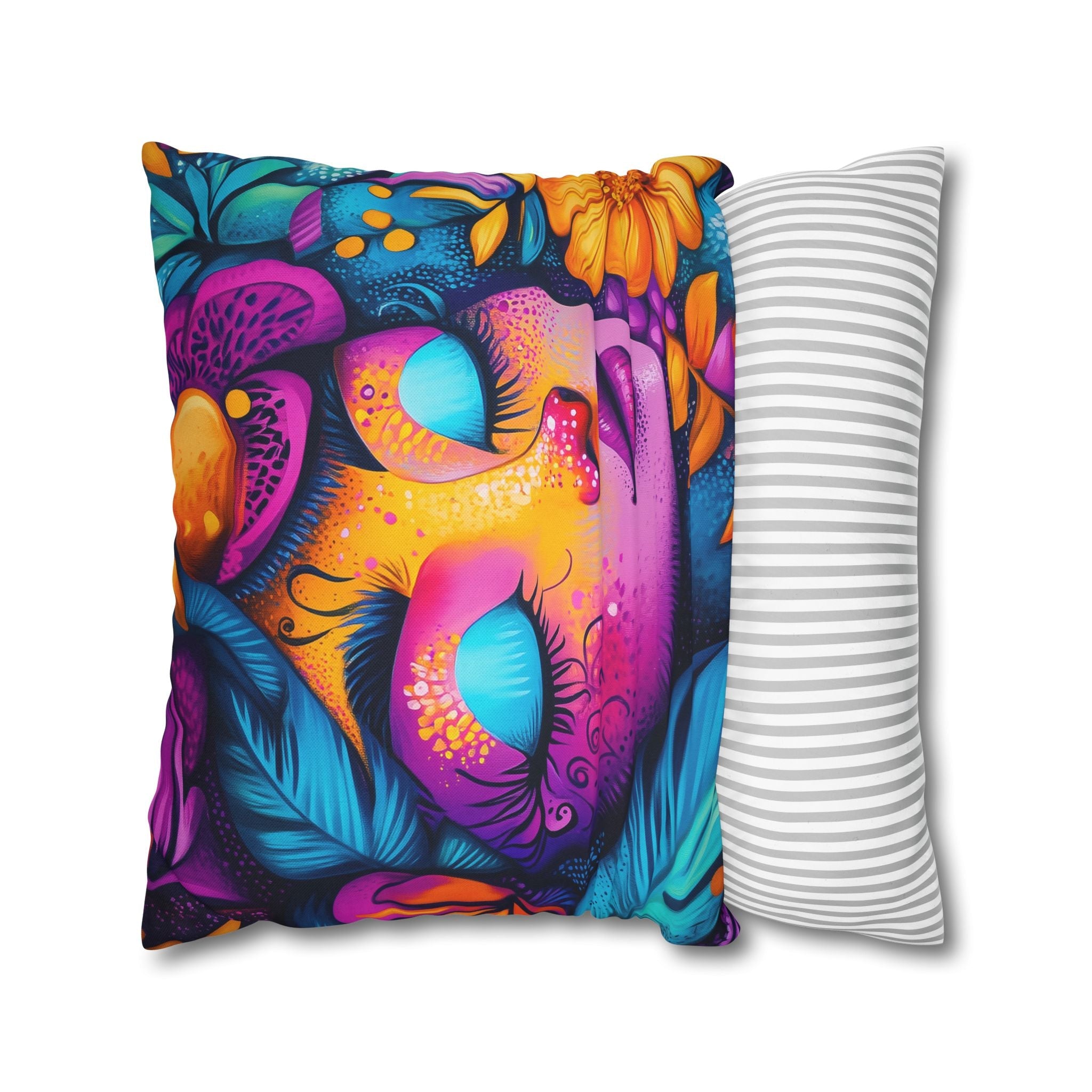 Nature Inspired Girl Pillowcase Home Decor - Blululi