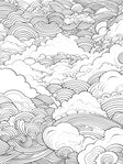 Nature - Inspired Portraits - Coloring Therapy - PDF (50+ Pages) digital download - Blululi