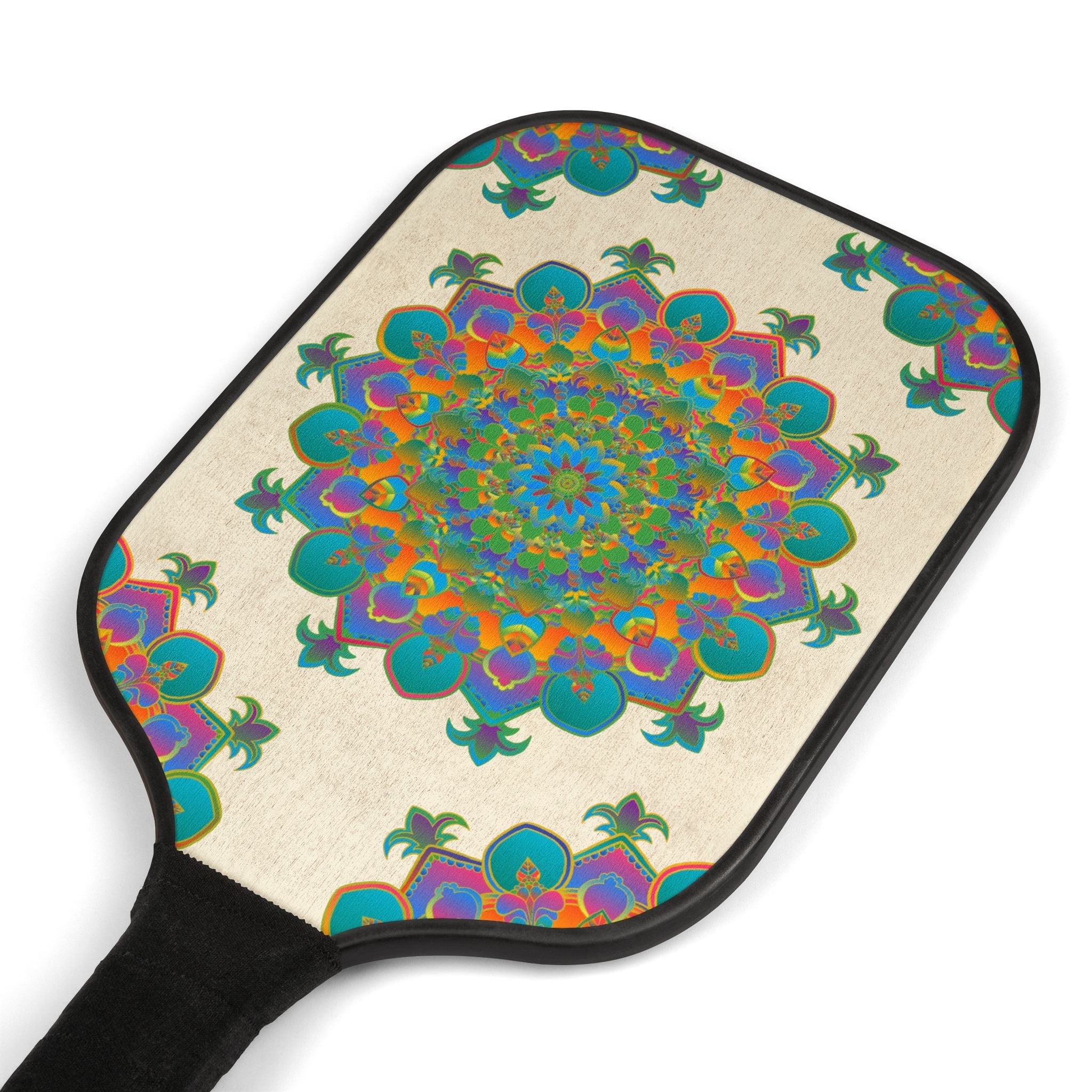 Neon Mandala Pickleball Kit Accessories - Blululi