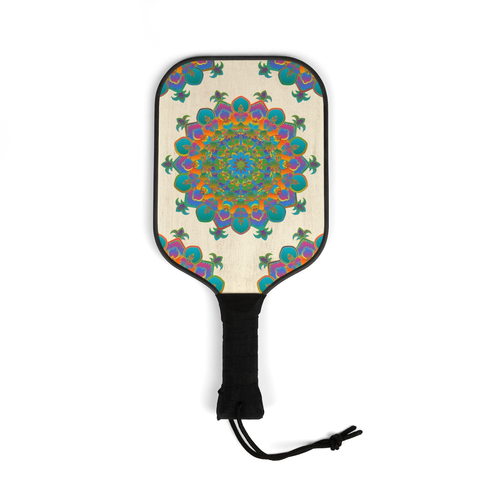 Neon Mandala Pickleball Kit Accessories - Blululi