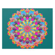 Neon Mandala Puzzle - 252/500 Pieces Puzzle - Blululi
