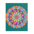 Neon Mandala Puzzle - 252/500 Pieces Puzzle - Blululi
