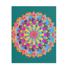 Neon Mandala Puzzle - 252/500 Pieces Puzzle - Blululi