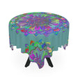 Neon Mandala Tablecloth - Sage Green Home Decor - Blululi