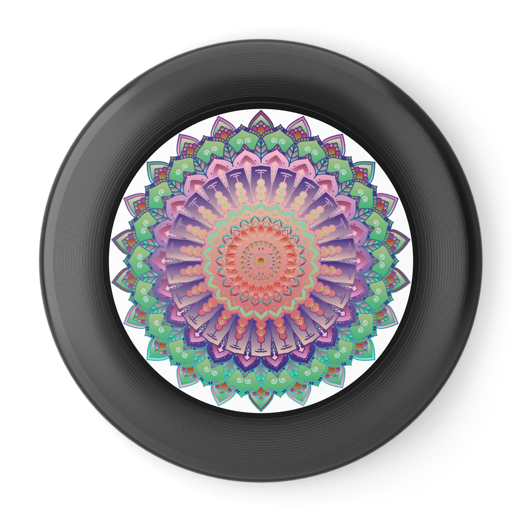 Pastel Mandala Frisbee: Catch the Vibe Accessories - Blululi