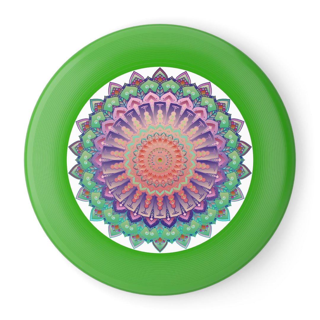 Pastel Mandala Frisbee: Catch the Vibe Accessories - Blululi