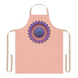 Peach Mandala Apron - Hand - Drawn Art All Over Prints - Blululi