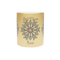 Perfect Birthday Gift for Mom - "Best Mom Ever" Metallic Mug (Silver/Gold) - Blululi
