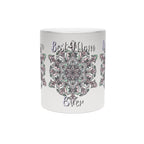 Perfect Birthday Gift for Mom - "Best Mom Ever" Metallic Mug (Silver/Gold) - Blululi