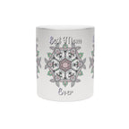 Perfect Birthday Gift for Mom - "Best Mom Ever" Metallic Mug (Silver/Gold) - Blululi