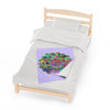 Plush Blanket - Lavender Mandala Design All Over Prints - Blululi