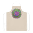 Psychedelic Mandala Apron - Beige All Over Prints - Blululi