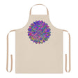 Psychedelic Mandala Apron - Hand Drawn Art All Over Prints - Blululi